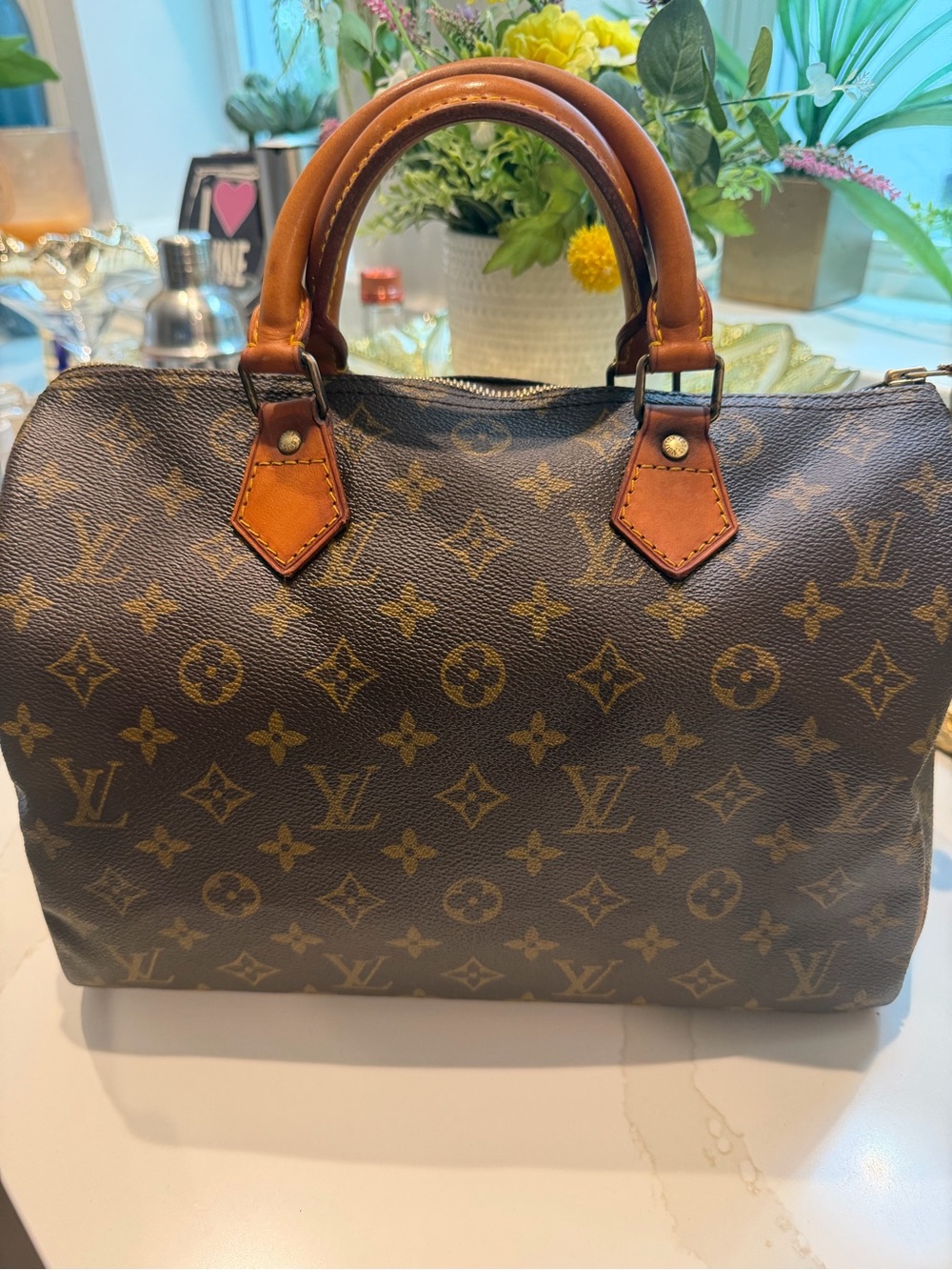 Authentic Louis Vuitton Monogram Speedy 30 Bag